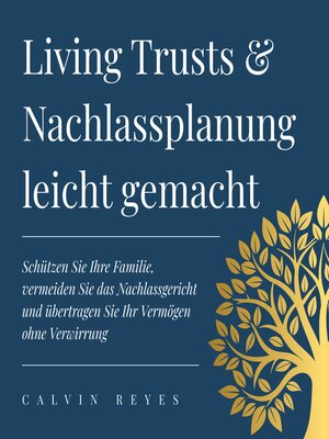 cover image of Living Trusts & Nachlassplanung leicht gemacht